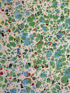 Green and blue bubbles