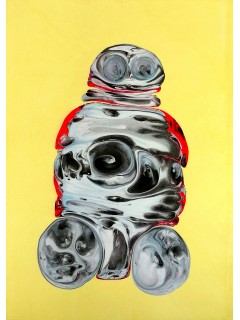 Plastic bottle big robot