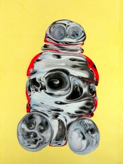 Plastic bottle big robot